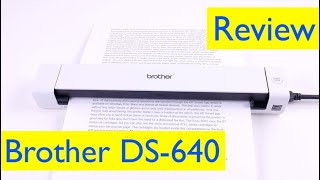 Brother DS-640 Compact Mobile Scanner Review and How to Use screenshot 1