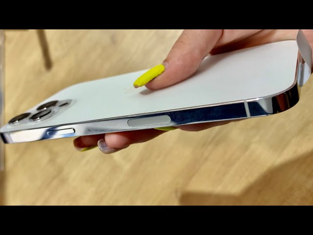 Unboxing Apple iPhone 12 Pro Max  Silver / White USA  Please see full video in pin comment