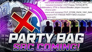 PARTY BAG SBC & HOLIDAY PACK TO COME?! FIFA 21 Ultimate Team