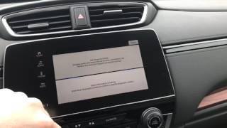 Honda CR-V 2017 diagnostic and developers menu access
