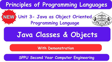 sppu ppl unit 3  Classes and Objects | ppl unit 3