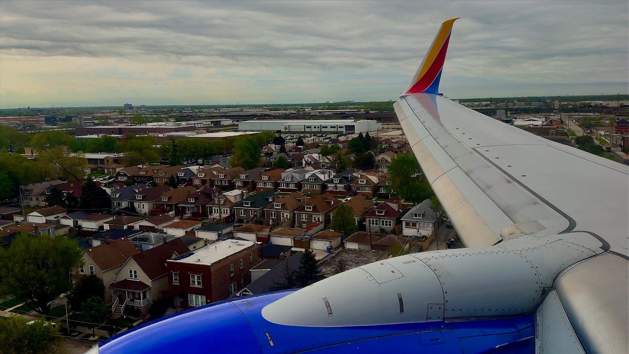 [4K] – Full Flight – Southwest Airlines – Boeing 737-8H4 – BWI-MDW – N8328A – WN844 – IFS 1032