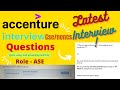 Accenture latest interview experiences | interviewer not joined | accenture off campus drive 2022