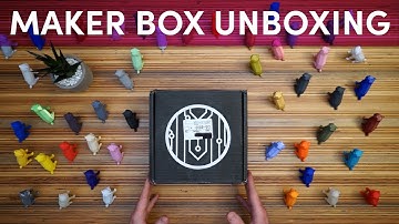 Maker Box Unboxing & 3D Printing Pugs
