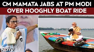 Bengal Elections 2026 | Mamata Banerjee Jibes At PM Modi Over Hooghly Boat Ride
