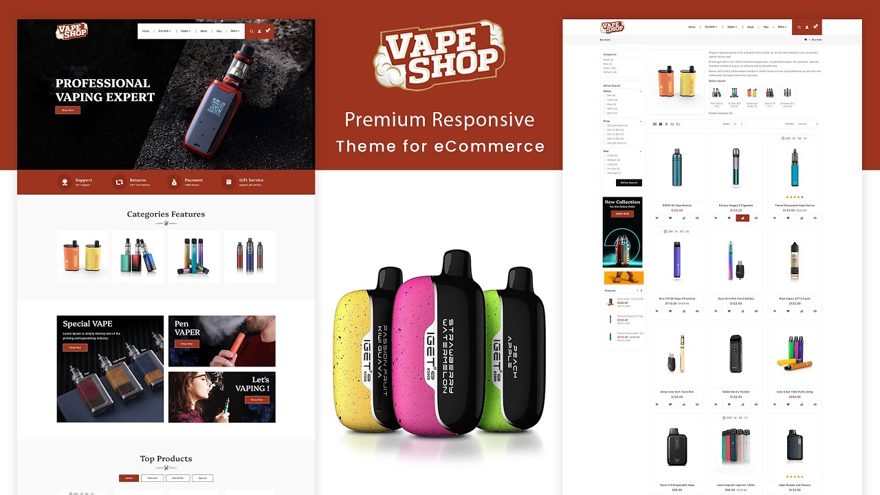 Vape Shop - Responsive Opencart Theme for eCommerce - Installation