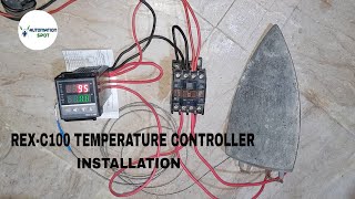 : How to Install Temperature Controller Relay Type Rex c100