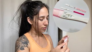 7DPO LIVE PREGNANCY TEST | testing early with first response!