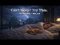 10 Hours of Relaxing Rain, Thunder &amp; Lightning | Cozy Rainy Night for Deep Sleep