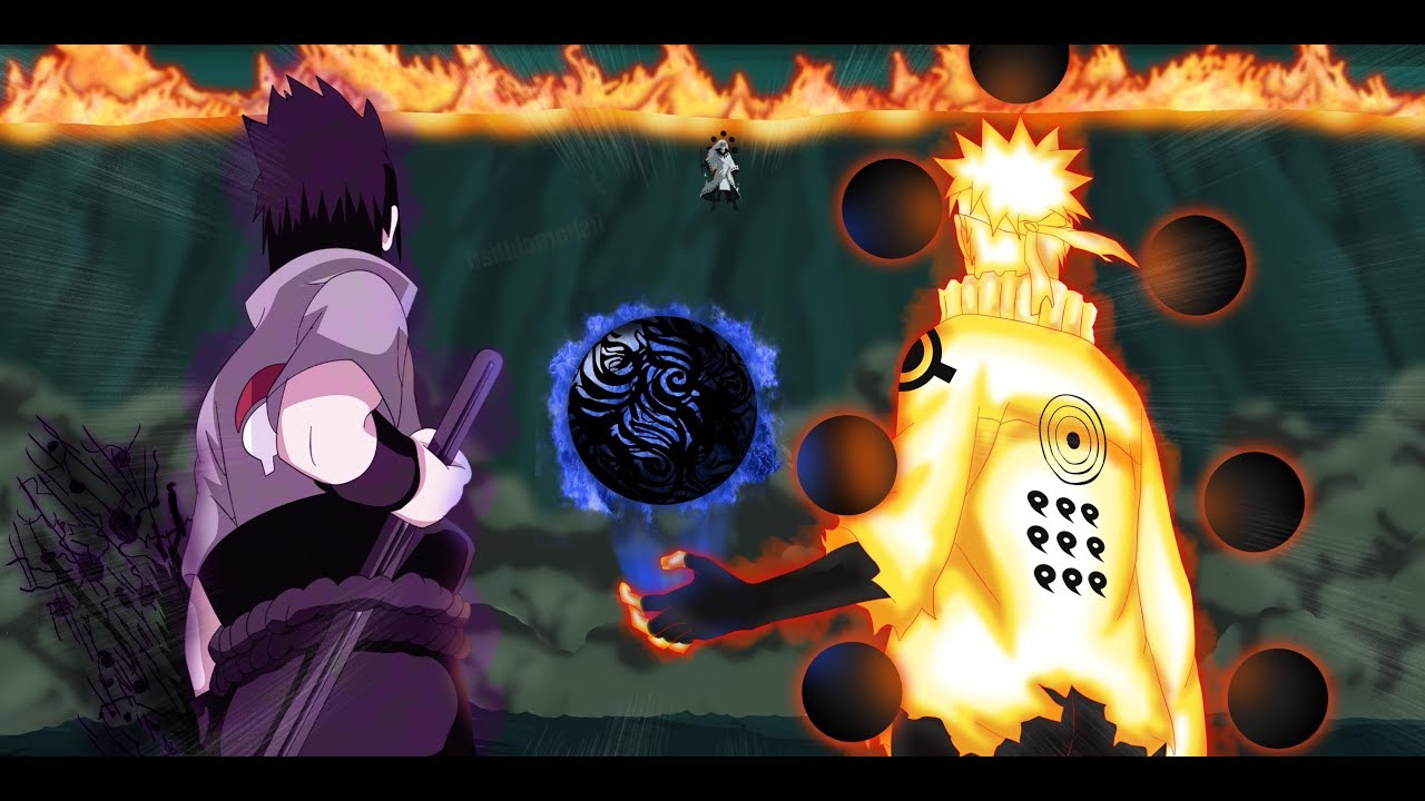 Naruto Ten Tails Madara Power Levels YouTube