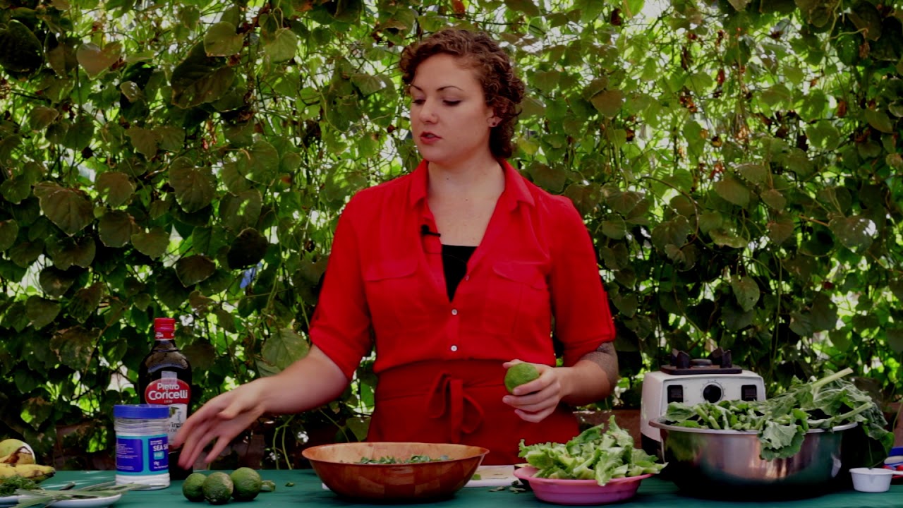 Lesson 8 How to Marinate Kale Thrive YouTube