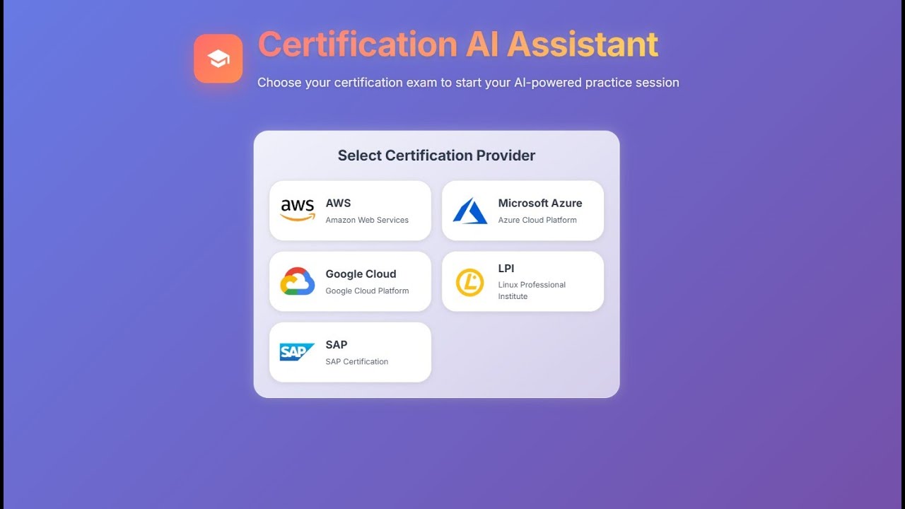 CertSim - Free Certification Exam Simulator (AWS, Azure, GCP and more) | AI Practice Tests