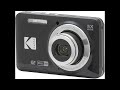 KODAK PIXPRO FZ55 16MP Digital Cam, 5X Optical Zoom, 28mm Wide, 1080p HD Vlogging (Black)