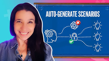 Generate e-learning scenarios automatically, WITHOUT AI