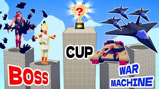 SUPER TOURNAMENT of ALL BOSS vs WAR MACHINE UNIT | TABS - Totally Accurate Battle Simulator