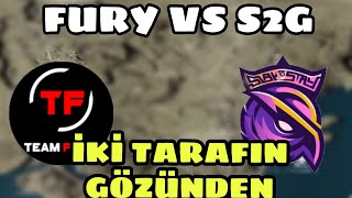 Fury Vs S2G İki̇ Tarafin Gözünden Pubg Mobi̇le Yayinci Karşilaşmasi