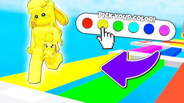 Obby BUT You COLOR SWITCH! (Roblox)