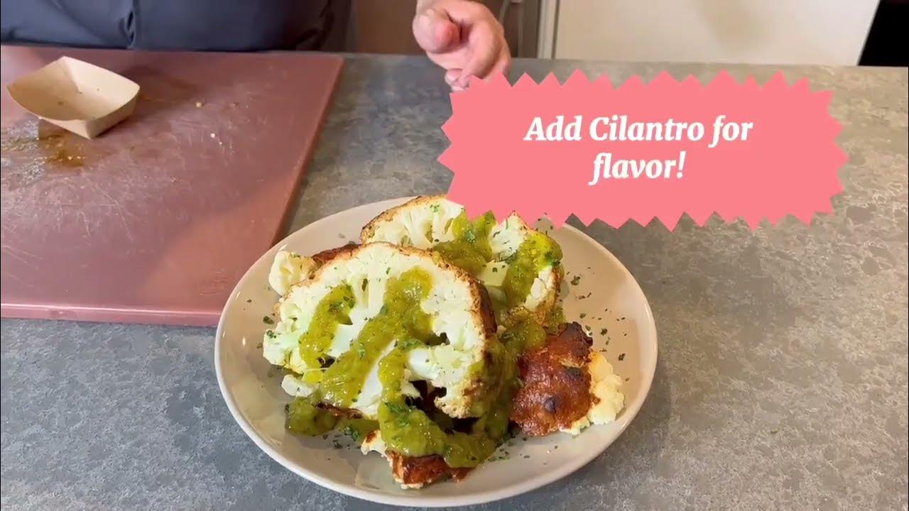 Whole Roasted Cauliflower (Al Pastor Style) Vegetarian Mexican