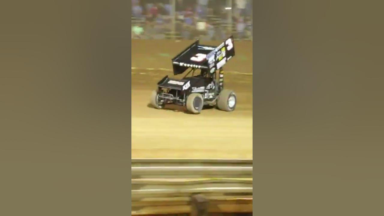 Carson Macedo Tim Glatfelter crash at Lincoln Speedway YouTube