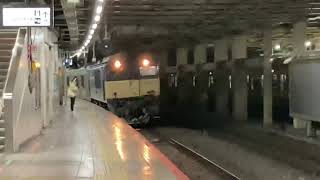 南武支線転属のためNNへ回送 E127系配給列車立川駅通過