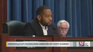 Huntsville City Councilman Arrested on Theft Charges (News 19 at 9)