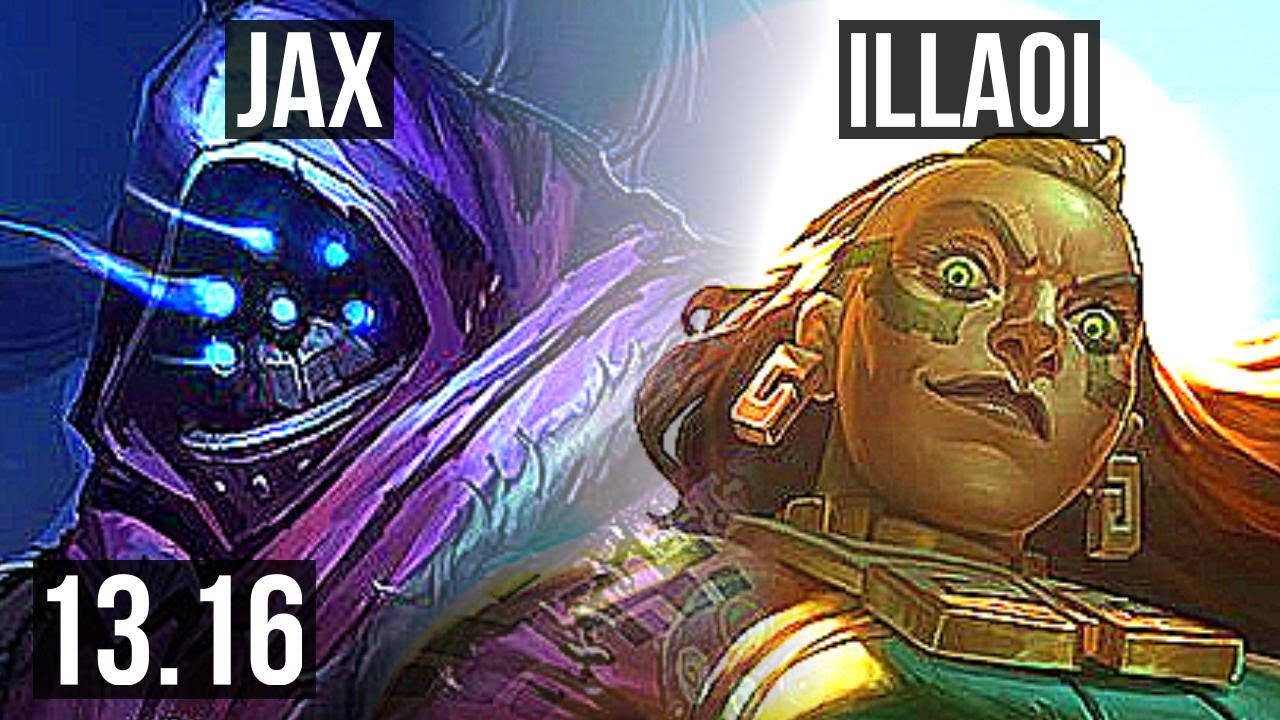 JAX vs ILLAOI (TOP), 10/1/2, 7 solo kills, Legendary, 500+ games, KR  Diamond