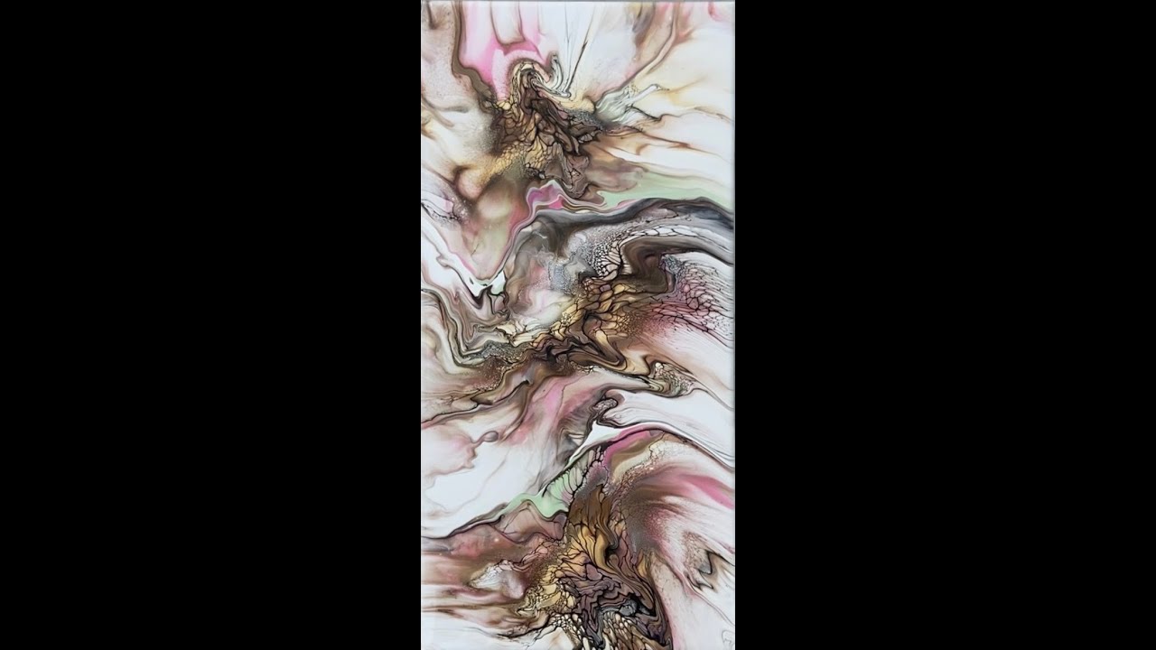 Deconstructed Bloom; Bloom Technique; Fluid Art; Abstract Art