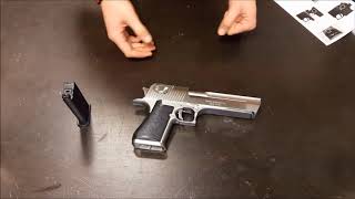 CYBERGUN LICENCED AIRSOFT DESERT EAGLE BY W.E REVIEW The Hand Cannon Cybergun We Desert Eagle Gbb Pistol Redwolf Airsoft Rwtv