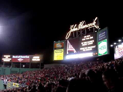 James Taylor - Star Spangled Banner - Fenway Park,...