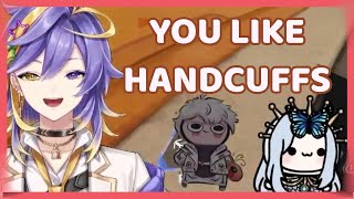 Niji Boys like handcuffs?