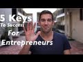 Key to Success and The 5 Fears That Hold Entrepreneurs Back