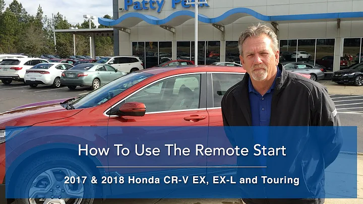 2018 Honda CR-V Remote Engine Start - How It Works