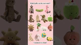 Which jelly cat do you want?? Claim it before anyone does! ✨ #jellycat #pinterest #likeandsubscribe