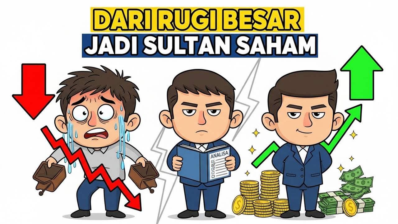 Dari Rugi 100 Juta Jadi Untung 100 Miliar: Rahasia Multibagger Saham