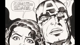 Captain America #210 Complete 17-Page Story Original Art!
