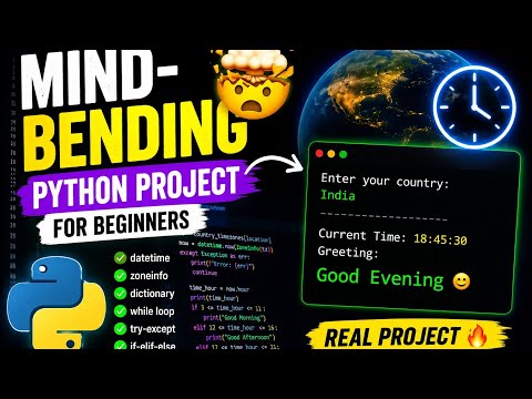 A Mind-Bending Python Project Every Beginner Must Try...!!🤯🤯