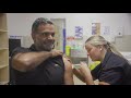 SA Health Aboriginal COVID-19 vaccination ambassador Dale Agius talks about his experience
