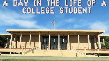 A Day in the Life of a College Student // CSUN EDITION