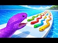 Snake Run Race 3D Gameplay on iPad Pro M5 MOBILE GAMING