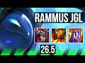 RAMMUS vs KHA'ZIX (JGL) | 30K damage | EUNE Master | 26.5