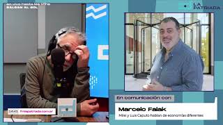 Milei y Luis Caputo hablan de economías diferentes | Marcelo Falak en Salgan Al Sol