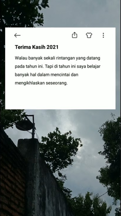 Story WA 30 Detik Akhir Tahun 2021 | Terima Kasih 2021