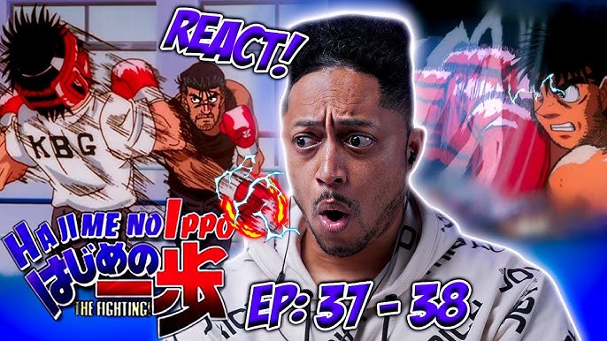 IPPO vs DATE O GANDE CONFRONTO.  React HAJIME NO IPPO Episodio 55