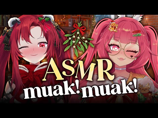 【ASMR】Beshitos bajo el muérdago ❤️🌿 Collab con @BrujosaRuna