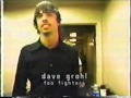 The Foo Fighters Back stage