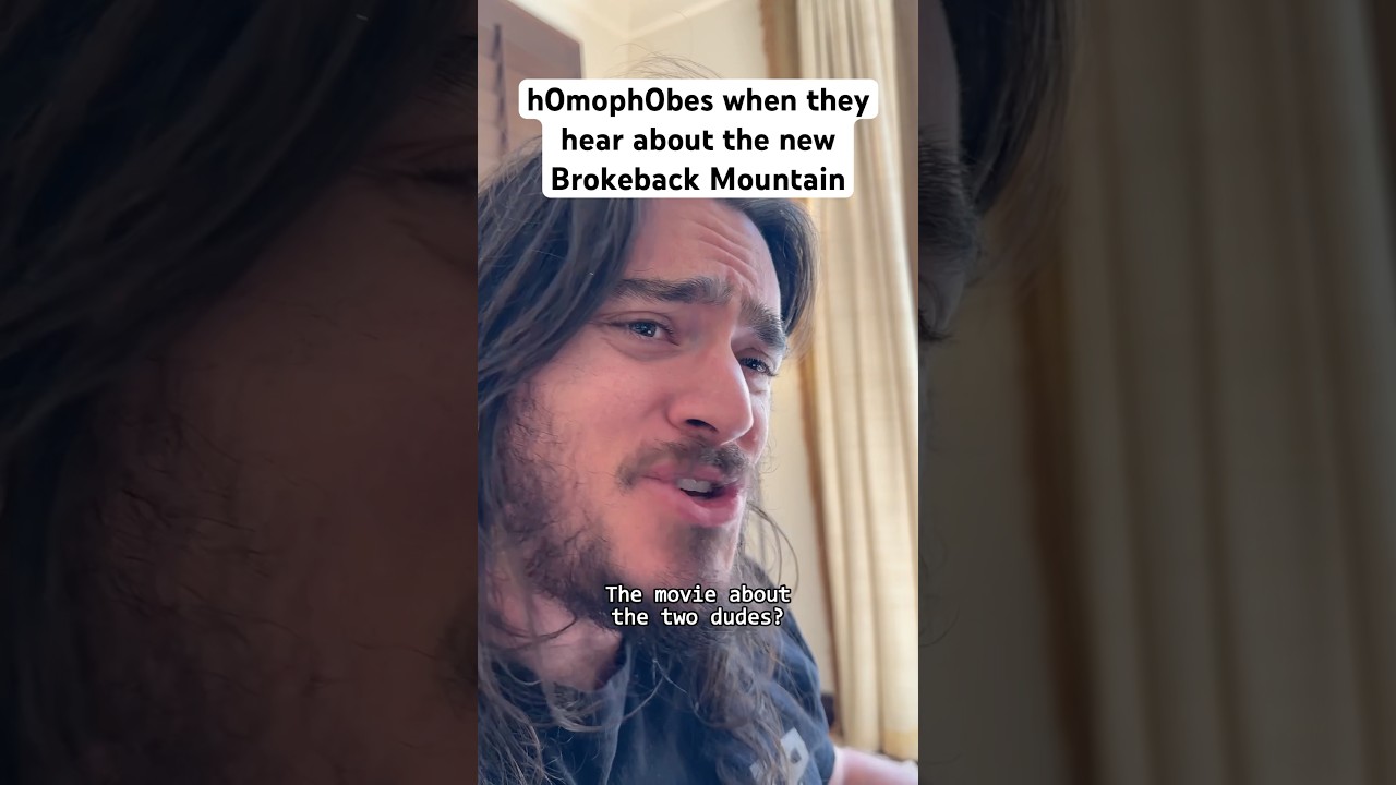 lesbian brokeback mountain #shorts #comedy #funny