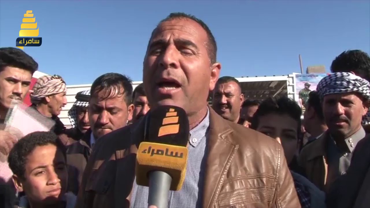 نازحو منطقة الجمعية التابعة الى ناحية يثرب يعودون وسط فرحة غامرة