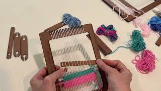 Healing with Weaving Frame Loom Starter Kit Tutorial Video by Debbie Barrett-Jones