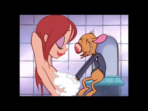 Ren Lending a Hand in the Shower (Ren and Stimpy)