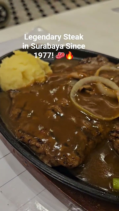 Sizzling hot plate, signature sauce, and timeless flavor.A must try  #indonesia #food #foodie #yummy
